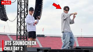 BTS Chile Live Concert Day 2 Soundcheck FULL FANCAM | Jungkook & BTS Members | ARIRANG Tour 2026