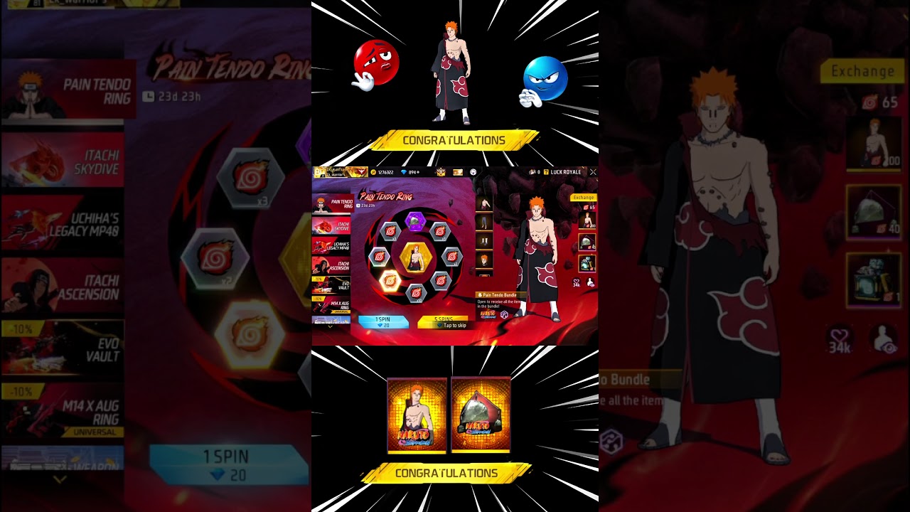 🔥🔥 NEW PAIN BUNDLE | NARUTO CHAPTER -2 | 