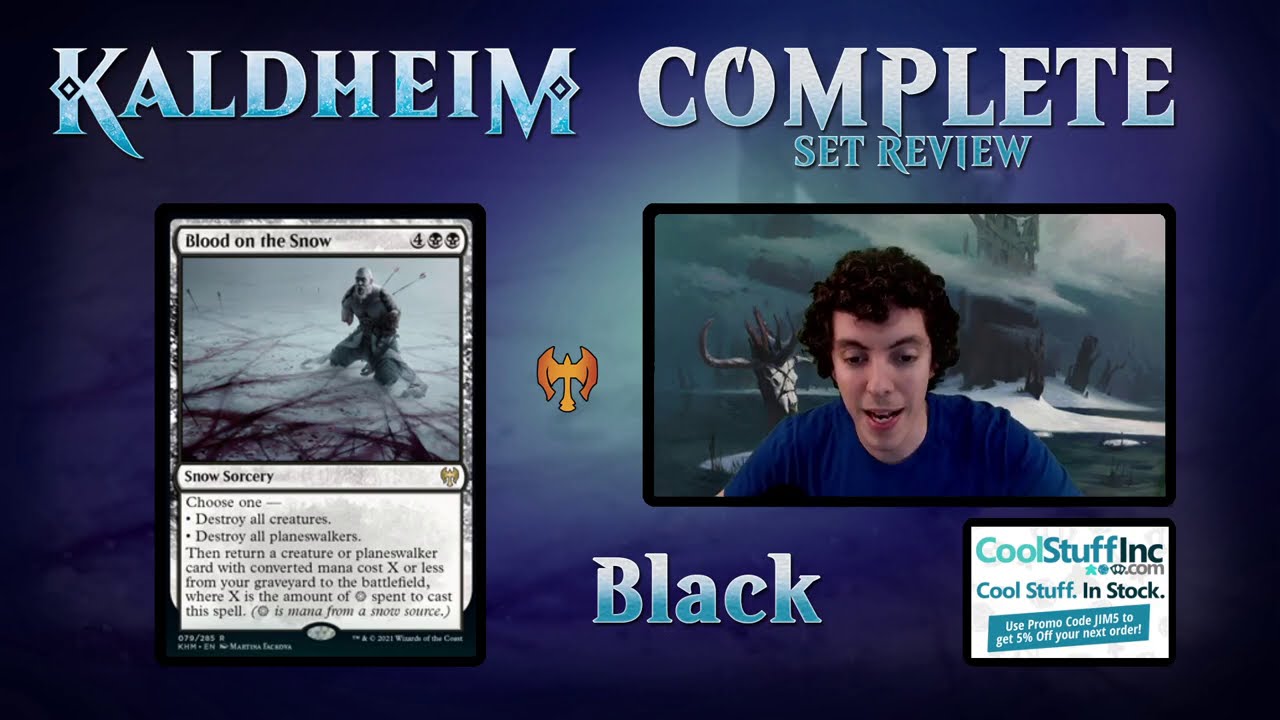 Complete Set Review - Kaldheim - Black Cards - Constructed And Limited  Focus - Every Card