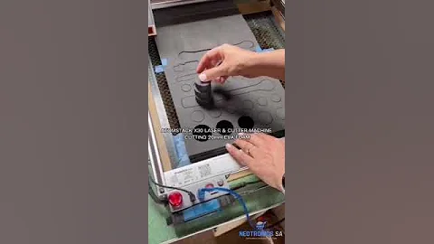 Cutting 20mm Eva foam using Atomstack X30 Laser and Cutter Machine
