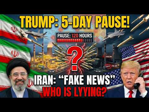 Video Trump Says Five Day Pause — Iran Foreign Ministry Calls It Fake News