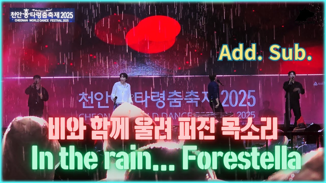 [FULL Ver.] 빗속에서도 빛난 무대✨ #포레스텔라  천안 흥타령 춤 축제 -  #FORESTELLA  Cheonan Dance Festival