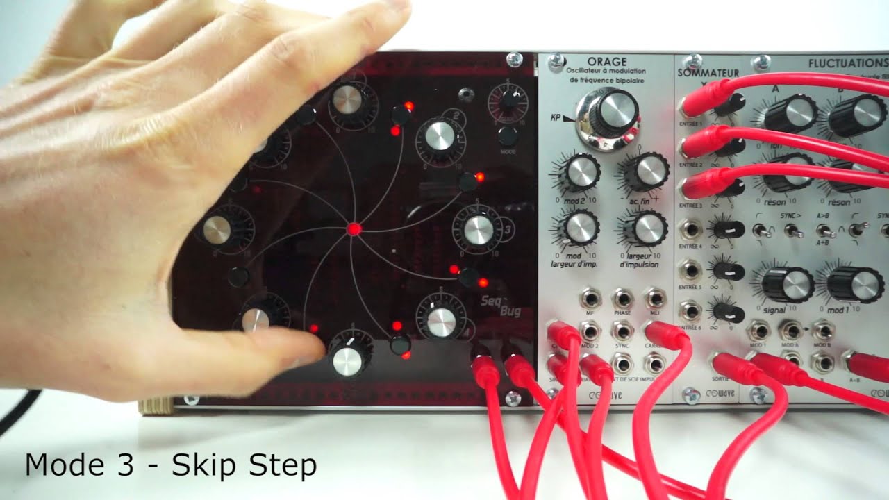 Eowave DIY 8 Sequencer Eurorack Modular YouTube