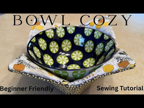 Reversible Bowl Cozy Sewing Tutorial / Beginner Friendly!! - YouTube