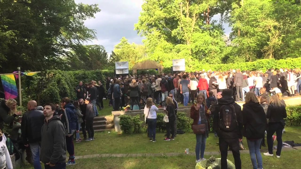 Tekkno am Teich Hamburg Harburg 30.05.2015 YouTube