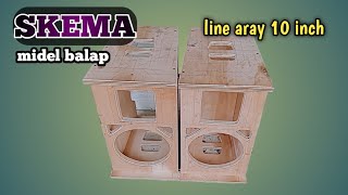 skema box line aray 10 inch single ! box line aray castum 10 inch middle balap skema box line aray 10 inch single ! box line aray castum 10 inch middle balap