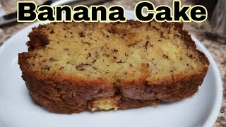 Banana Cake with milk| seycheesy_channel