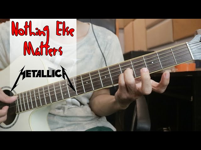 Metallica Nothing Else Matters Tutorial #musisiamatiran class=