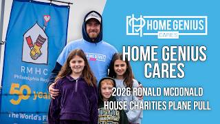 Home Genius Cares: Our 2nd Annual Ronald McDonald House Charities Plane Pull!