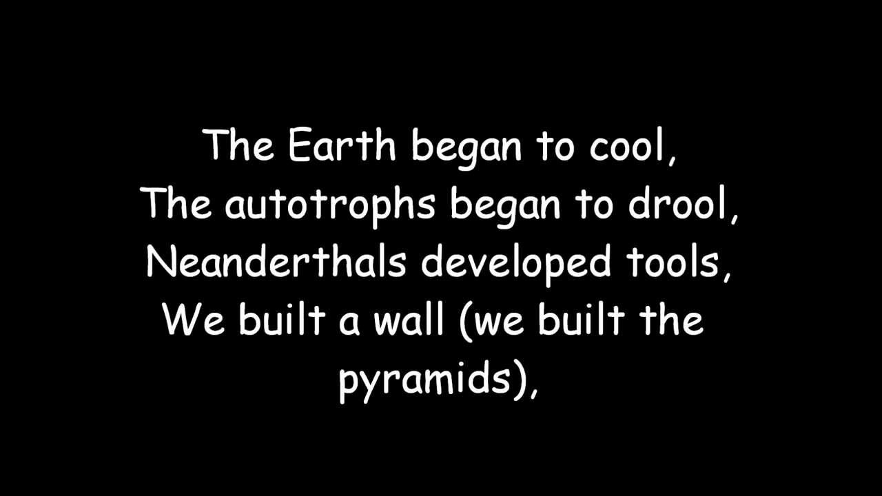 The Big Bang Theory Theme Song With Lyrics Youtube