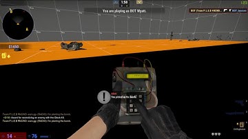 How to make a bomb defusal map in csgo