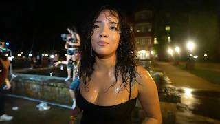 Cinna jumps in the pool at streamer university