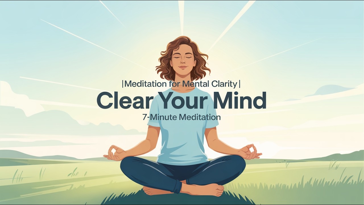 7 Minute Meditation for Mental Clarity | Clear Your Mind & Find Focus ...