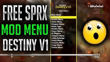 🔮 [GHOSTS/1.16] ᴺᴱᵂBEST FREE MOD MENU SPRX NON-HOST/HOST "DESTINY v1.0" + DOWNLOAD 🔮