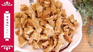 The complete guide for making shredded vegan seitan chicken! Super easy!