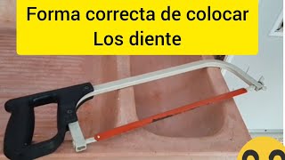 COMO SE CAMBIA UNA SEGUETA DE ARCO Facilmente.