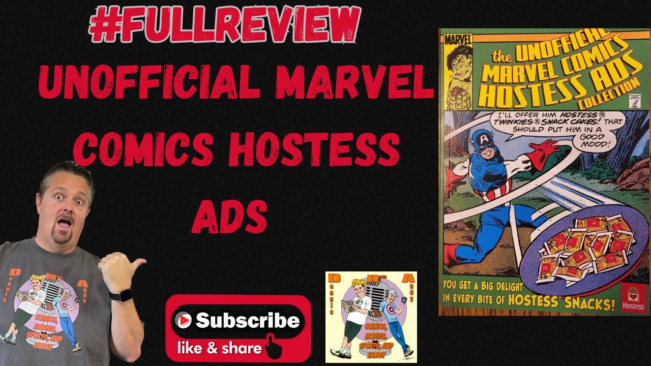The UNOFFICIAL MARVEL COMICS HOSTESS ADS COLLECTION! DIGEST SIZE 