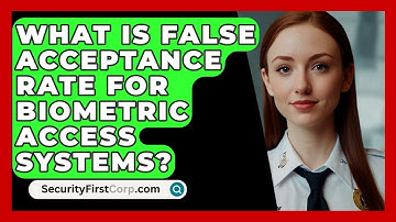 What Is False Acceptance Rate For Biometric Access Systems? - SecurityFirstCorp.com
