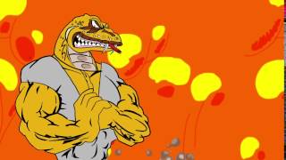 Snakefist Explosion Animation