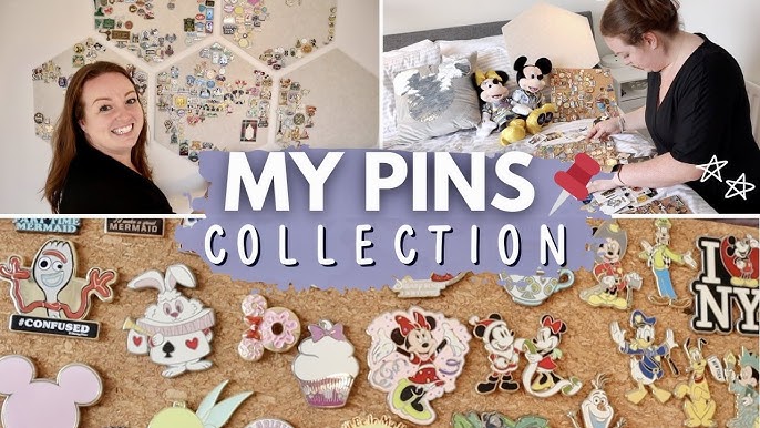 Super Simple DIY Disney Pin Board Display #Craft