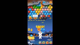 LINE バブル2 STAGE 1145 黄金コニー Gold Cony LINE BUBBLE 2