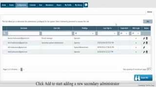 TimeTec Cloud－Assigning Secondary Administrator