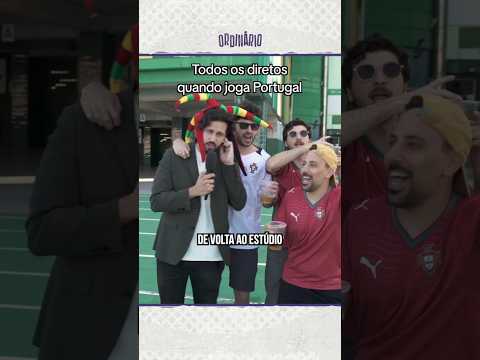 Todos os diretos quando joga Portugal