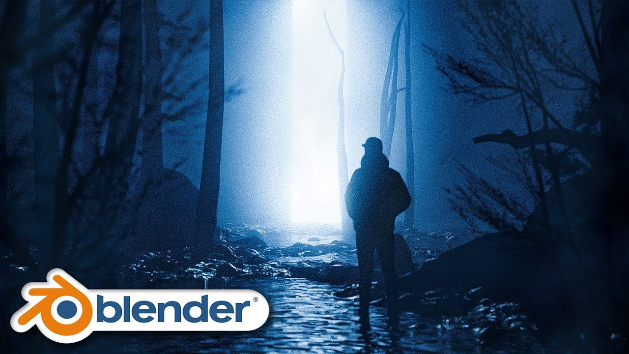Creating an Enchanted Fantasy Forest in Blender: Timelapse - YouTube