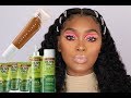 GRWM | REVIEWING FENTY BEAUTY HYDRATING FOUNDATION | WIG INSTALL ORS FIX IT LINE