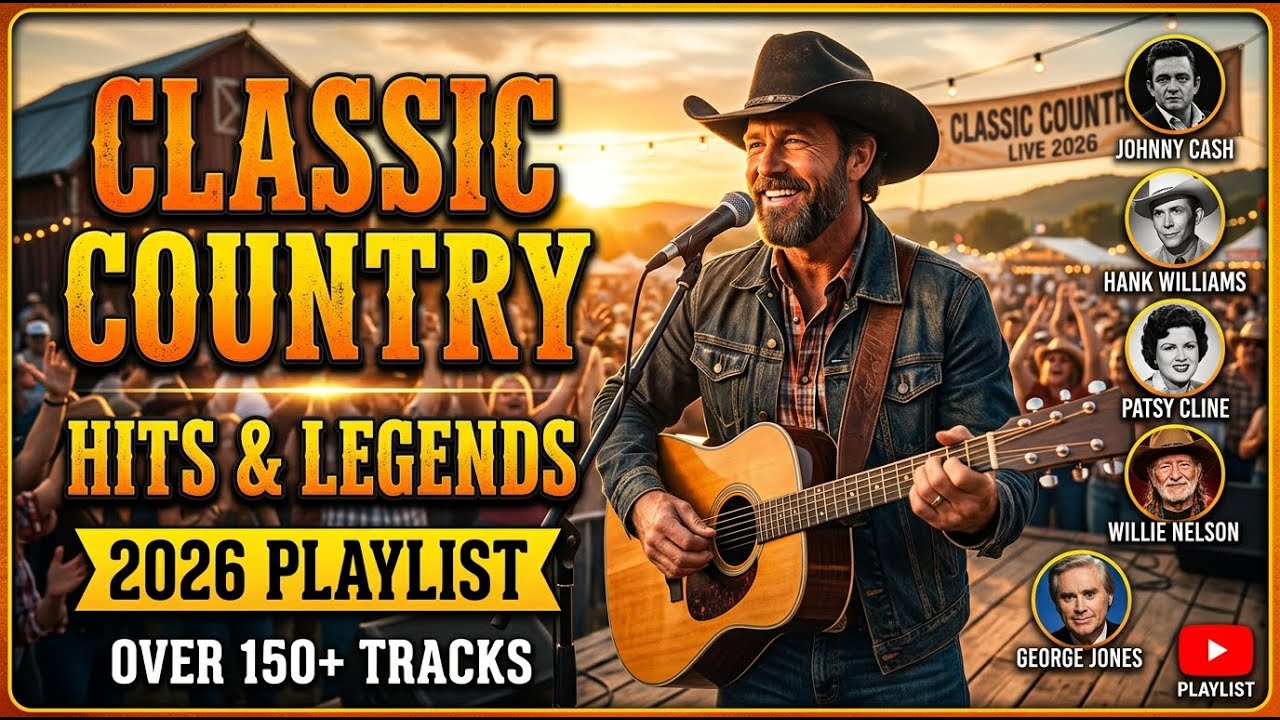 Alan Jackson, Randy Travis & Garth Brooks – 10 Hours Classic Country ...