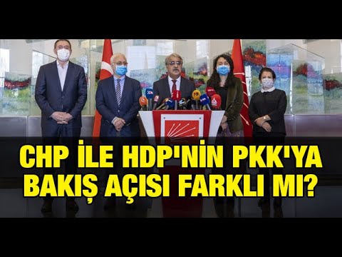 CHP ile HDP'nin PKK'ya bakış açısı farklı mı?