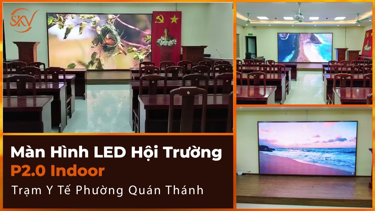 Màn Hình Led P2 Trong Nhà YouTube player