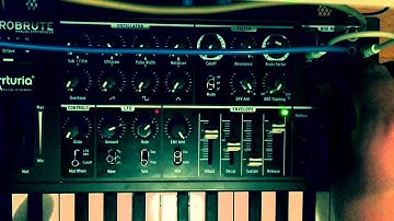 MicroBrute Modulated #1: Maths Filter FM