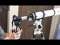 Gskyer 90600 天体望遠鏡へのカメラの接続方法