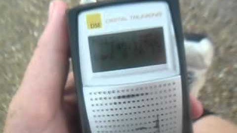 APRS PACKET reception test at Wynnum Jetty