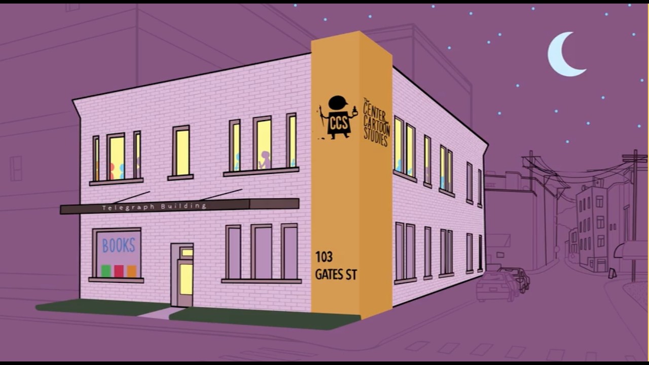 The future Telegraph. Drawing by Mitra Farmand ’13, animation by Alec Longstreth.