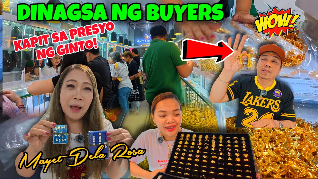 KAPIT SA PRESYO SA PRESYO NG GINTO ! 18 K SAUDI GOLD PRICE UPDATE | CHAIN NECKLACE & EARINGS MONACO