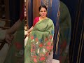Saree Code - TTDS3142Saree Name - Linen Cotton Saree With Mirror WorkBl | templedesigner.com