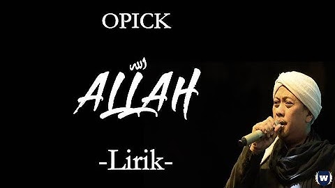 Opick - Taqwa - Lirik