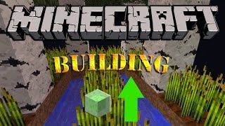 Minecraft Slimeblock Jump Elevator/Pad | Build Timelapse/Tutorial #1