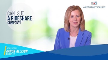 Can You Sue Uber or Lyft After a Rideshare Car Accident?