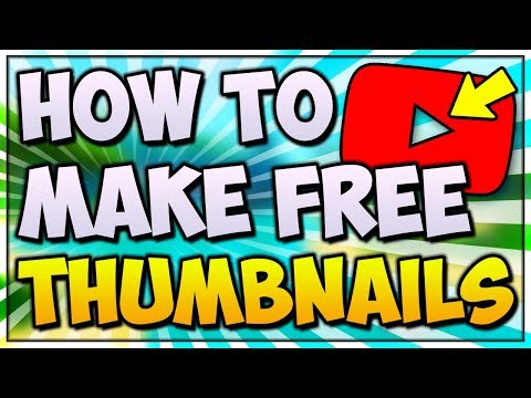 How To Make Thumbnails For FREE 2020! ???? WITHOUT Photoshop (EASY)