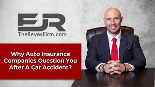 Recorded Statement After Car Accident? Watch This Before You Speak | The Reyes Firm