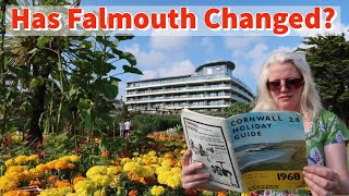 Falmouth, Cornwall - Comparing what’s changed using a TOURIST Guide from 1968