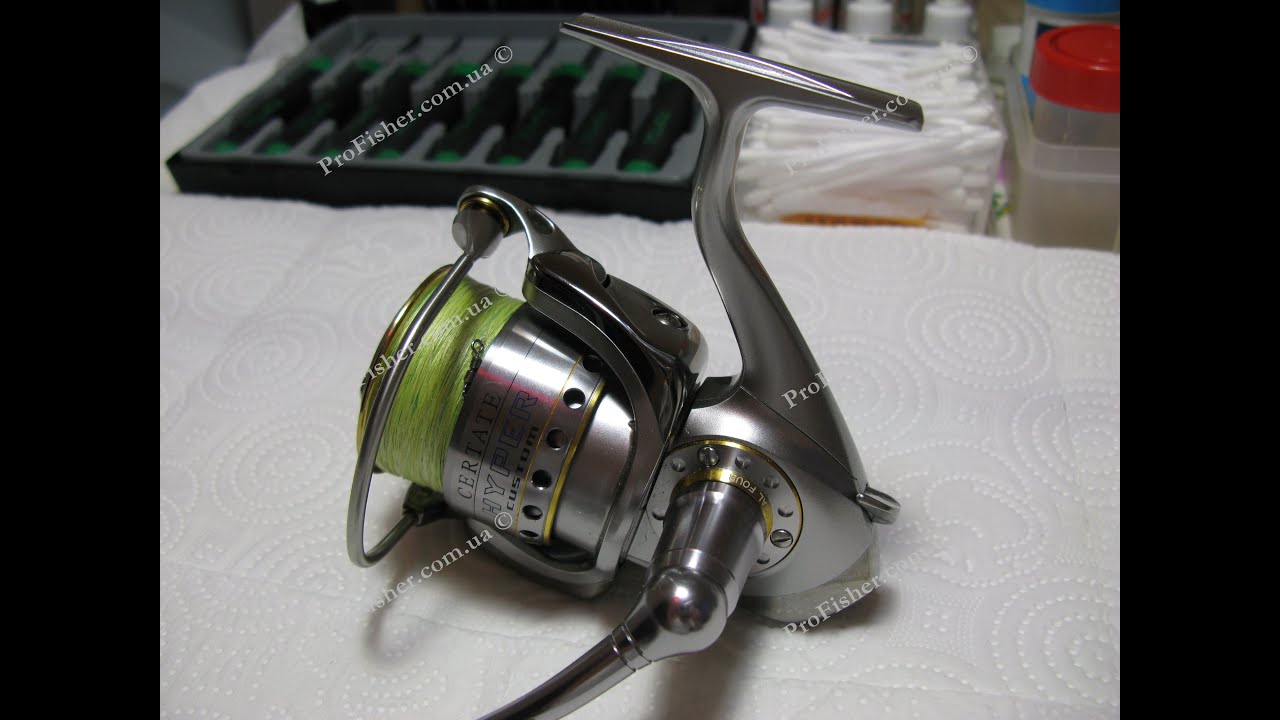 Daiwa Certate Hyper Custom 2500R - YouTube