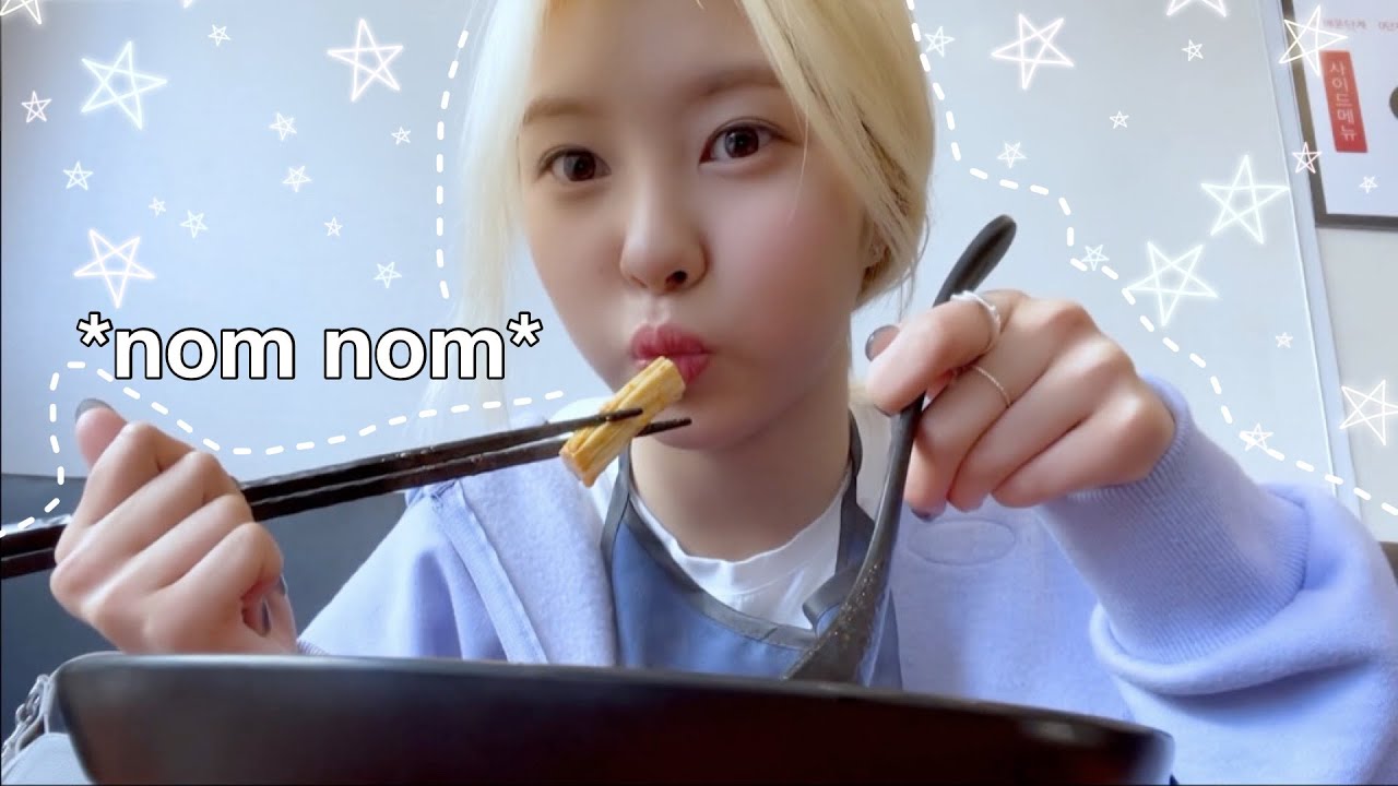kep1er mukbang/eating moments