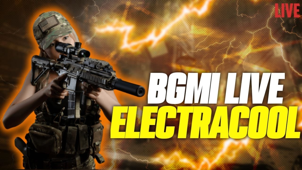 Bgmi Live Full Rush Gameplay | ELECTRACOOL GAMING 