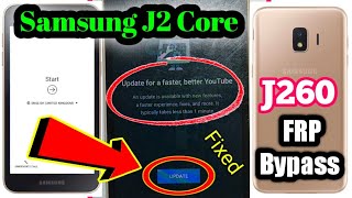 j260 frp bypass without pc, Samsung j2 core frp bypass, j260f frp bypass, Update YouTube Fixed 2023