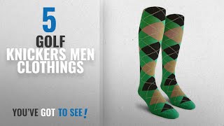 Top 10 Golf Knickers Men Clothings [ Winter 2018 ]: Argyle Golf Socks: Over-the-Calf -
