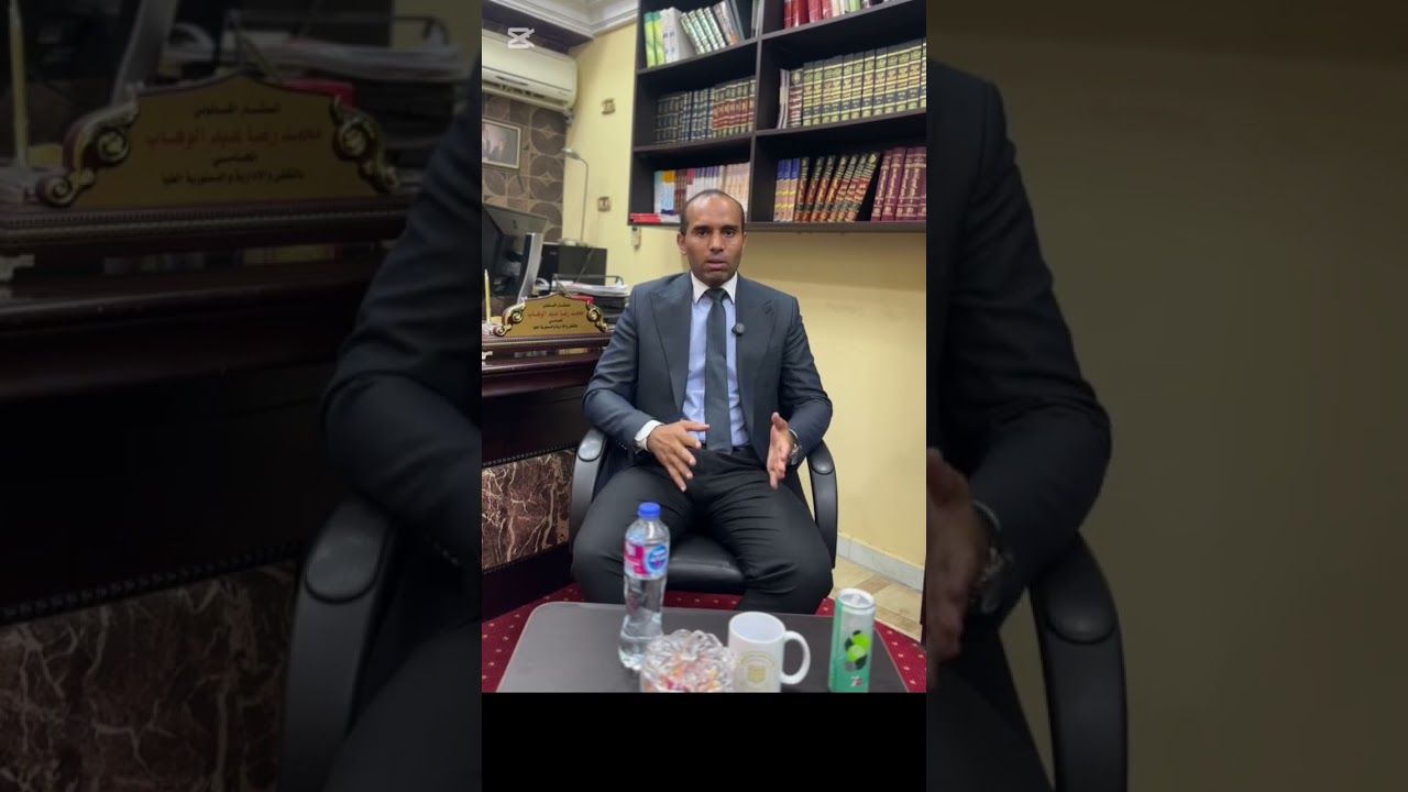 لقاء مع الاستاذ نصر الدين الهوارى على مقعد شباب محامين البحر الاحمر